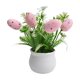 thumbnail image 2 of Uuiauoio Small Artificial Plants Mini Easter Egg Plants in Pot, Faux Greenery Potted with Fake Easter Eggs and Flowers for Table Home Office Desk Shelf Decor, 2 of 7