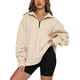 thumbnail image 1 of Ilwhe Women's Half Zip Pullover Jacket, 1 of 4
