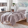 thumbnail image 5 of Coma Inducer Cozy Peaks® - ® Oversized Comforter Set - Chevron Frosted Sierra Queen Adult 3 Piece, 5 of 5