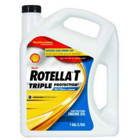Shell Rotella T 15W-40 Heavy Duty Diesel Oil, 1 gal.