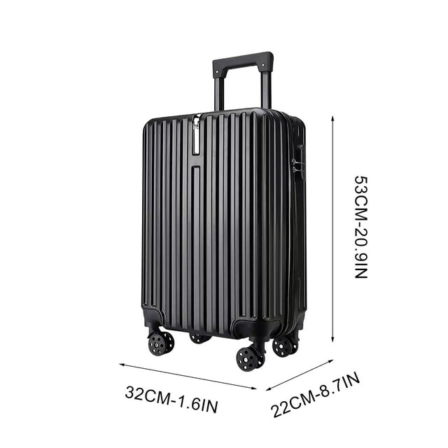 Bdday Car Organizers and Storage New Adult Trolley Box 20 Inch Large Capacity Student Luggage Large Storage Bins