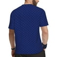 thumbnail image 2 of Rocae Navy Blue for Men's Mesh Quick-Dry Short Sleeve Workout T-Shirt,Mens Crew Neck Tee Lightweight Soft Classic T Shirts 4X-Large, 2 of 9