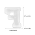 thumbnail image 2 of Xecvkr Small Alphabet Silicone Mold for Resin Epoxy Letters Candle Soap Making Craft Decoration DIY Capital English Characters 26 Pieces, 2 of 2