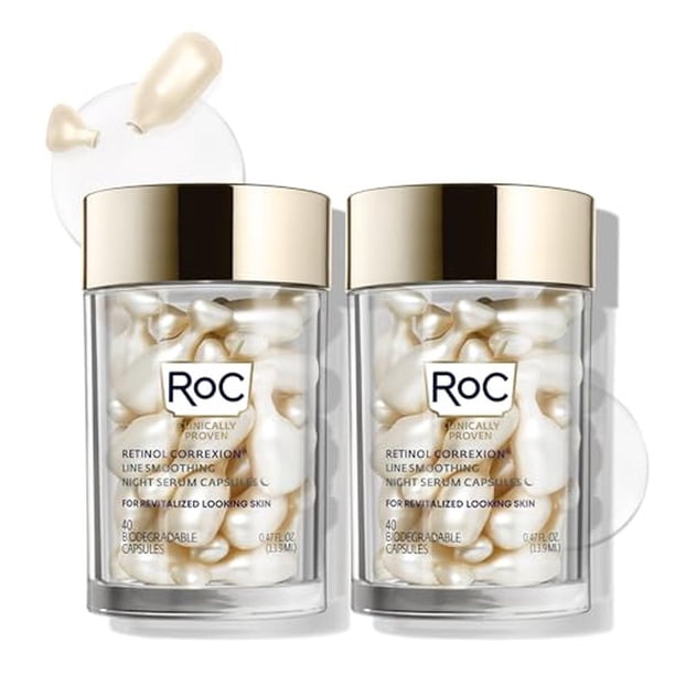 Sérum de Noche RoC Retinol Correxion Cápsulas Retinol Edición Limitada