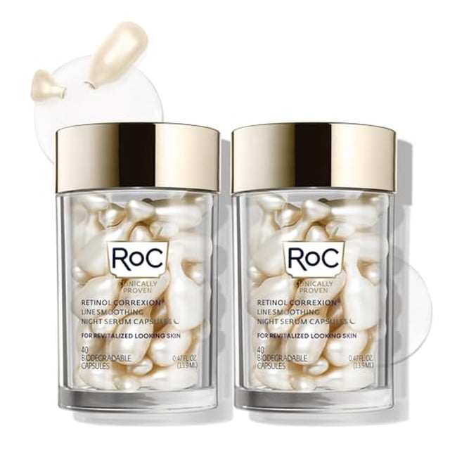 Sérum de Noche RoC Retinol Correxion Cápsulas Retinol Edición Limitada