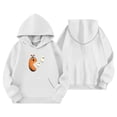 thumbnail image 3 of Weebloom Kids Halloween Hoodies For Boys Girls Cute Graphic Fleece Toddler Hoodie Pullover Tops With Pocket,Size 4-14 Y, 3 of 4