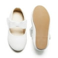 thumbnail image 6 of Kiderence Girls Flat Mary Jane Shoes School Party Dress Ballerina Shoe (Toddler/Little Kids) White-12M, 6 of 6
