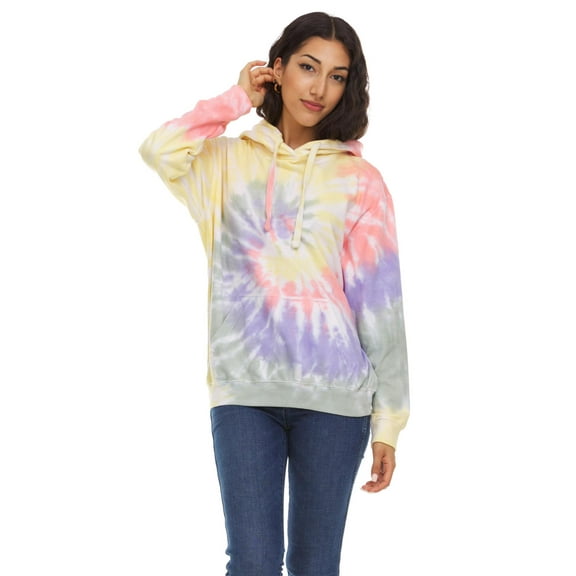 Tie Dye Fleece Sweatshirts, Pullover Hoodies & Sweaters For Men & Women Up to 5XL