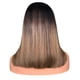 thumbnail image 5 of Pelucas de moda de pelo sintético natural castaño, pelo corto y liso, pelucas para mujer, 5 of 8