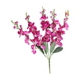 thumbnail image 2 of Artificial Gladiolus Stems 5 Branch Faux Flowers Silk Floral Arrangement for Home Wedding Centerpieces Indoor Outdoor Decor Plastic Fake Plants for Vase Bouquet Table Decoration 68cm Tall, 2 of 6