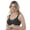 Black, variant on 5006715 Satin Trim Wireless Cotton Bra with Unlined Cups