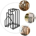 thumbnail image 3 of FESTFENDS 1Pack Pot Cover Holder Stainless Steel Lid Rack For Kitchen Use, 3 of 5