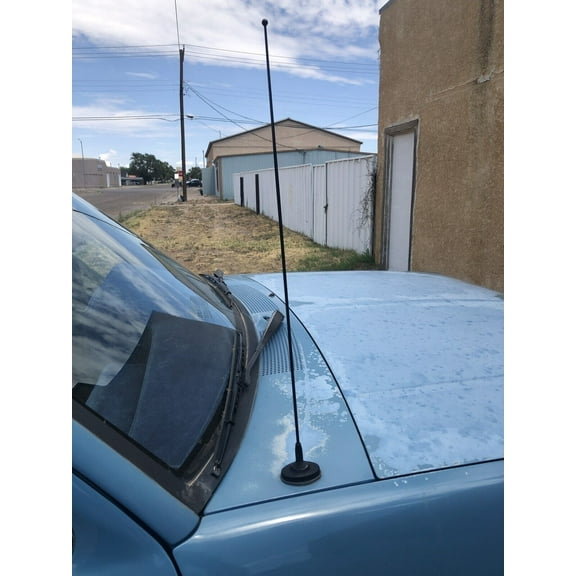 21" inch Black Stainless Antenna Mast Power Radio for FORD BRONCO 1980-1996 Brand New