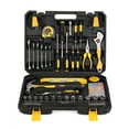 thumbnail image 1 of yeacher Ensemble d'Outils 108 Pcs Quincaillerie Domestique Outils à Main Combinaison Kit de Réparation Auto Boîte à Outils, 1 of 8