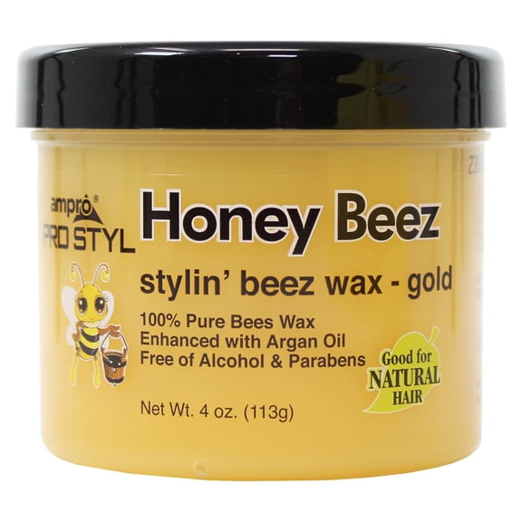 Ampro Honey Beez Stylin Beez Waxgold, 4 Oz.