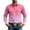 Pink, variant on Mens Gradient Cowboy Shirts Snap Button Down Long Sleeve Breathable Tshirts Workwear Dual Chest Pockets Casual Comfort Fit Tops