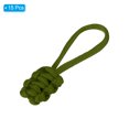 thumbnail image 3 of Unique Bargains Zipper Pulls Replacement Extension Cord Handle Fix Pull Tab Fixer Slider Head Repair Kit Olive Green 15 Pack, 3 of 5