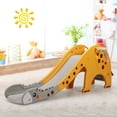 thumbnail image 3 of Gymax 3 in 1 Kids Climber Slide Play Set w/ Basketball Hoop Indoor Outdoor Yellow, 3 of 8