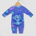 thumbnail image 4 of Blue'S Clues Baby Onesie Romper Footless Infant Long Sleeve Jumpsuit for Boys Girls, 4 of 8