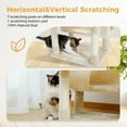 Chrstmas Tree Cat Scratchng Post wth 4 Condos and Plush Perches Chrstmas Tree Cat Scratchng Post wth 4 Condos and Plush Perches