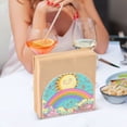 thumbnail image 3 of Yayeee Napkin Holder for Table Kitchen Paper Tissue Organization, Retro Blue Rainbow, 3 of 8