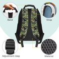 thumbnail image 4 of Bulopur Camo Bass Football Kids Backpack Set 4 Pcs Durable Sporty Book Bag with Lunch Bag, Pencil Case and Water Bottle Cover for 6-12 Years Old Elementary Boys & Girls, 4 of 8