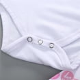 thumbnail image 4 of HIPYLO Toddler Outfits for Girls 2t-4t My First Christmas Boy Outfit Girls Rompers Size 10-12 18 Month Clothes Baby Girl Clothes Newborn 0-3 Months, White 0-6 Months, 4 of 8