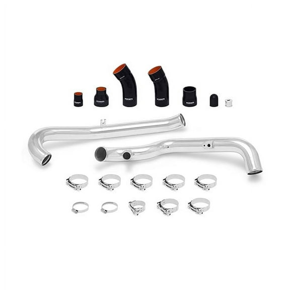 Mishimoto MMICP-FIST-14P Intercooler Pipe Kit Compatible With Ford Fiesta ST 2014  Silver