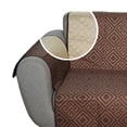 thumbnail image 1 of Cubresalas Ultrasonic 3 Piezas CONDECORA Impermeable Color Chocolate-Beige, 1 of 4