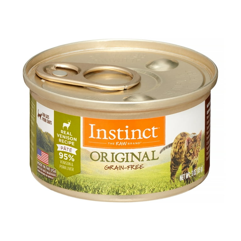 Nature's Variety Instinct Original Venison Wet Cat Food Nature's Variety Instinct Original Venison Wet Cat Food
