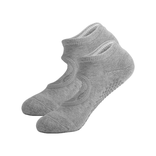 Calcetines de Yoga Sonducket 1 par de diseño simple color sólido para fitness algodón verano
