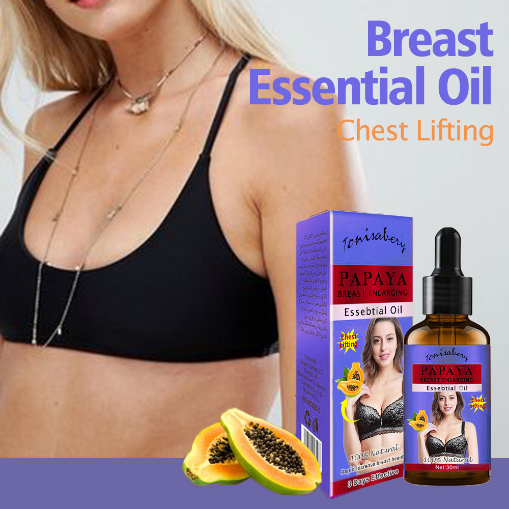 CozyHome 3 Pack Natural Breast Enhancement Oil Massage Oil Must Up Breast  Cream Massage Breast Firming Tightening Big Boobs for Women