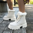 thumbnail image 5 of Npasoilc Snow Boots for Women,Winter Boots,Ankle Boots and Fluff Boots With Fleece,Fur Lined Short Boots, 5 of 9