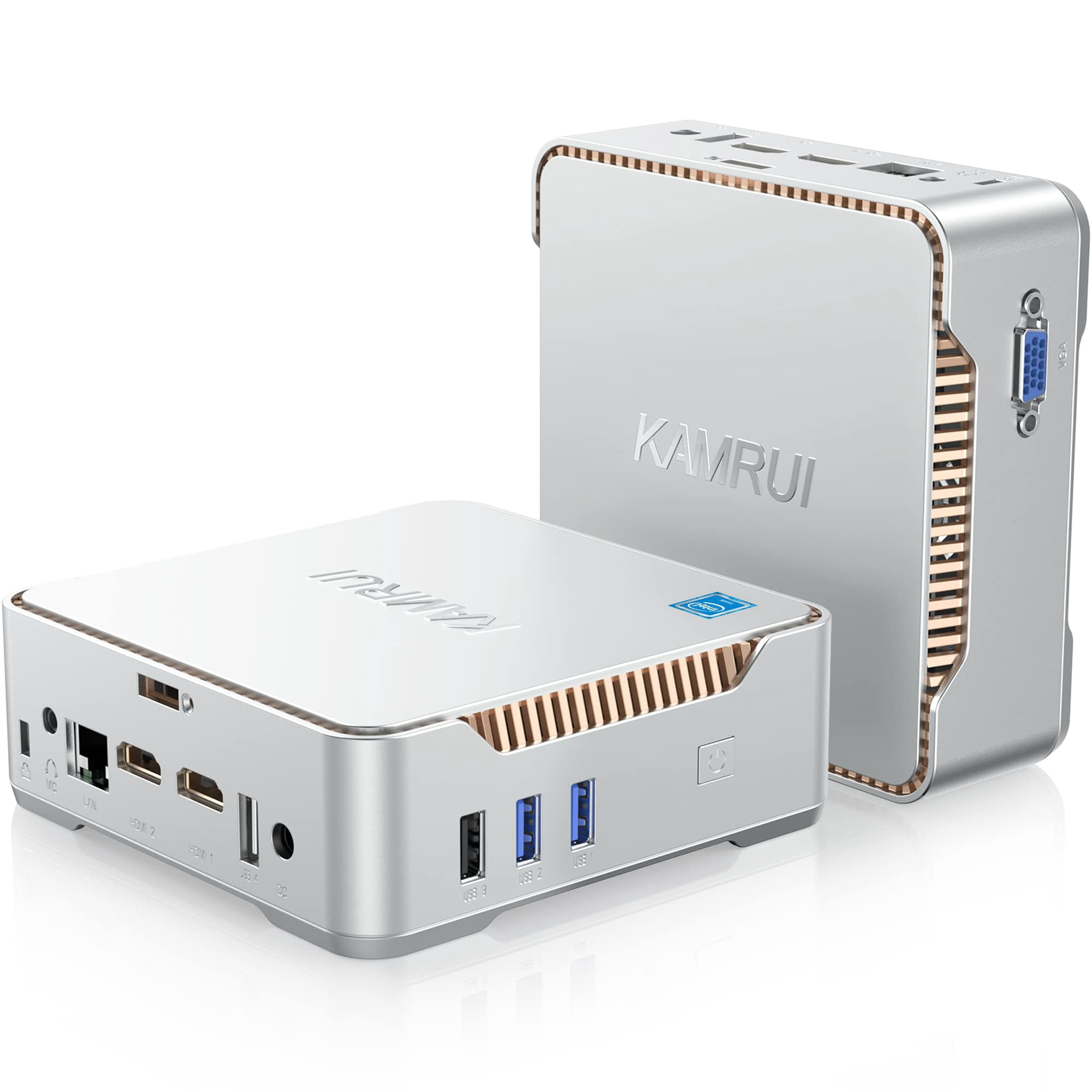 NIPOGI Mini PC 8GB DDR4 256GB SSD Intel Alder Lake N95 up to 3.4GHz with Windows 11 Pro