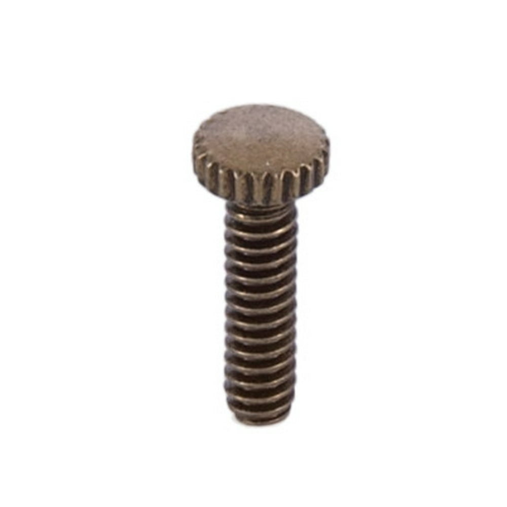 B&P Lamp® 1/2 Inch Antique Brass Finish Thumb Screw 6/32 Thread