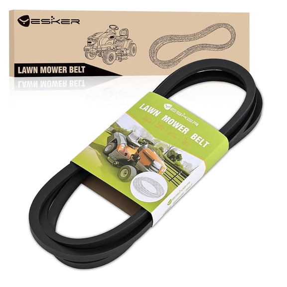 Yesker Deck Belt for Craftsman lt1000 42 inch Deck Riding Mower 1/2" x 95" Drive Belts for Craftsman LT1000 LT2000 LT3000 Husqvarna Poulan AYP Lawn Mower # 532144959 532138255 144959D 138255