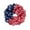 Wreath F 14", variant on 16Inch Patriotic Wreath Burlap, 4th of July Wreath Burlap Stripe and Stars Burlap Wreath for Front Door, Handcrafted Memorial Day American Flag Wreath for Indoor Outdoor