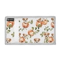 thumbnail image 2 of JIALIOU Nylon Trifold Card Wallet with ID Window Zipper Pocket for Men Women Teen Watercolor Dog Leaf Apple, 2 of 7