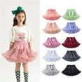 thumbnail image 2 of Little Girls Tutu Skirts Fluffy Tulle Princess Ball Gown Pettiskirt Ballet Dance Party/birthday Skirt, 2 of 7