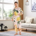 thumbnail image 5 of Duck Leaves Lemons Adult Unisex Onesie Pajamas Slim Fit One Piece Suit Pjs Sleepwear Pajama Jumpsuit, 5 of 8