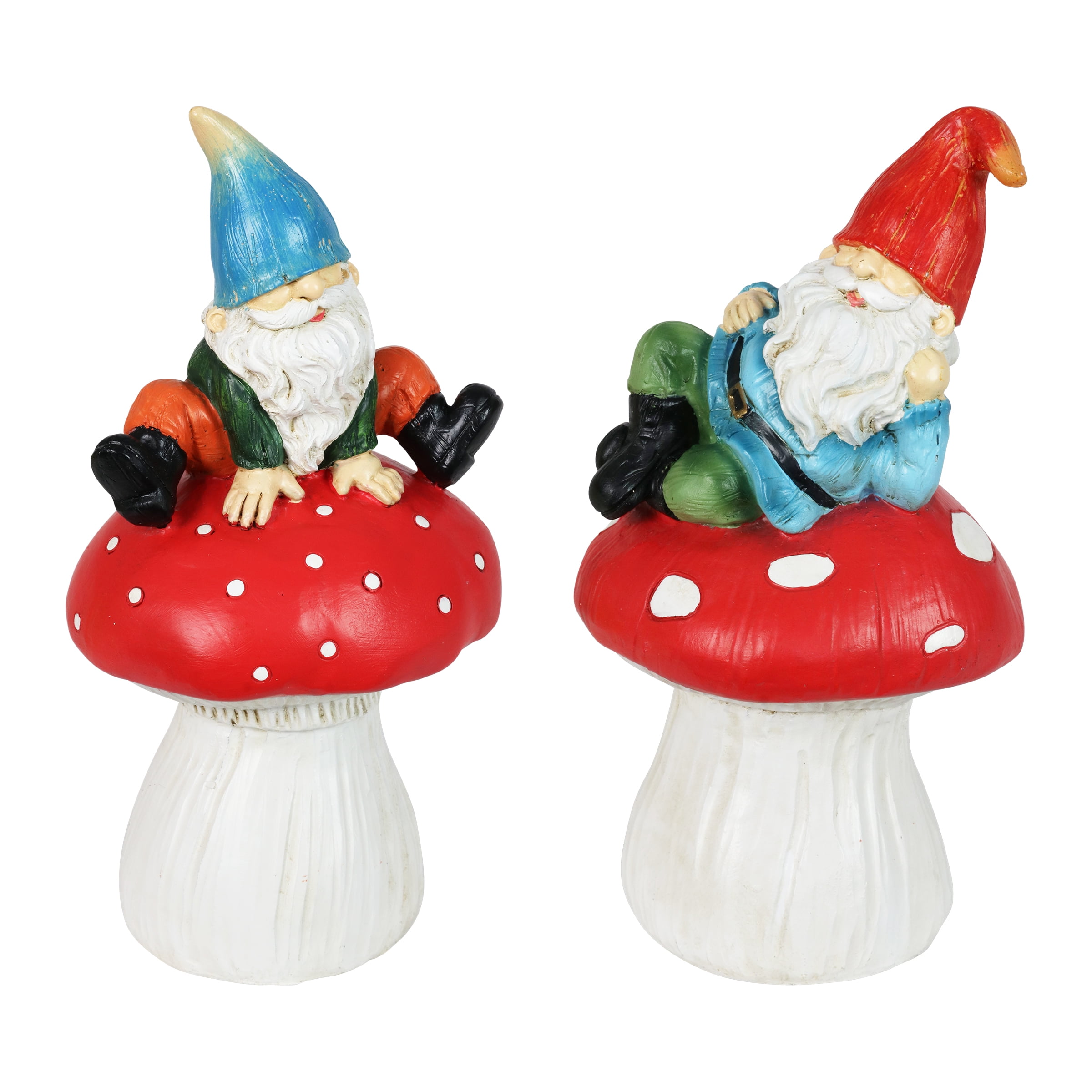 large resin gnomes