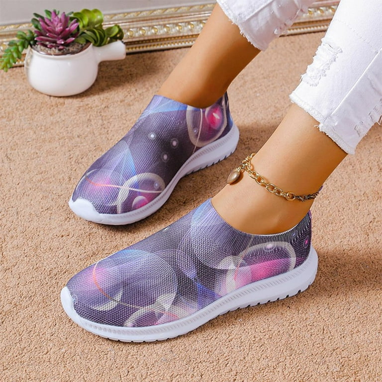 Ierhent Womena S Shoes Sperrys Women Women s Air Running Shoes Fashion Sport Gym Jogging Tennis Fitness Sneaker Purple 40