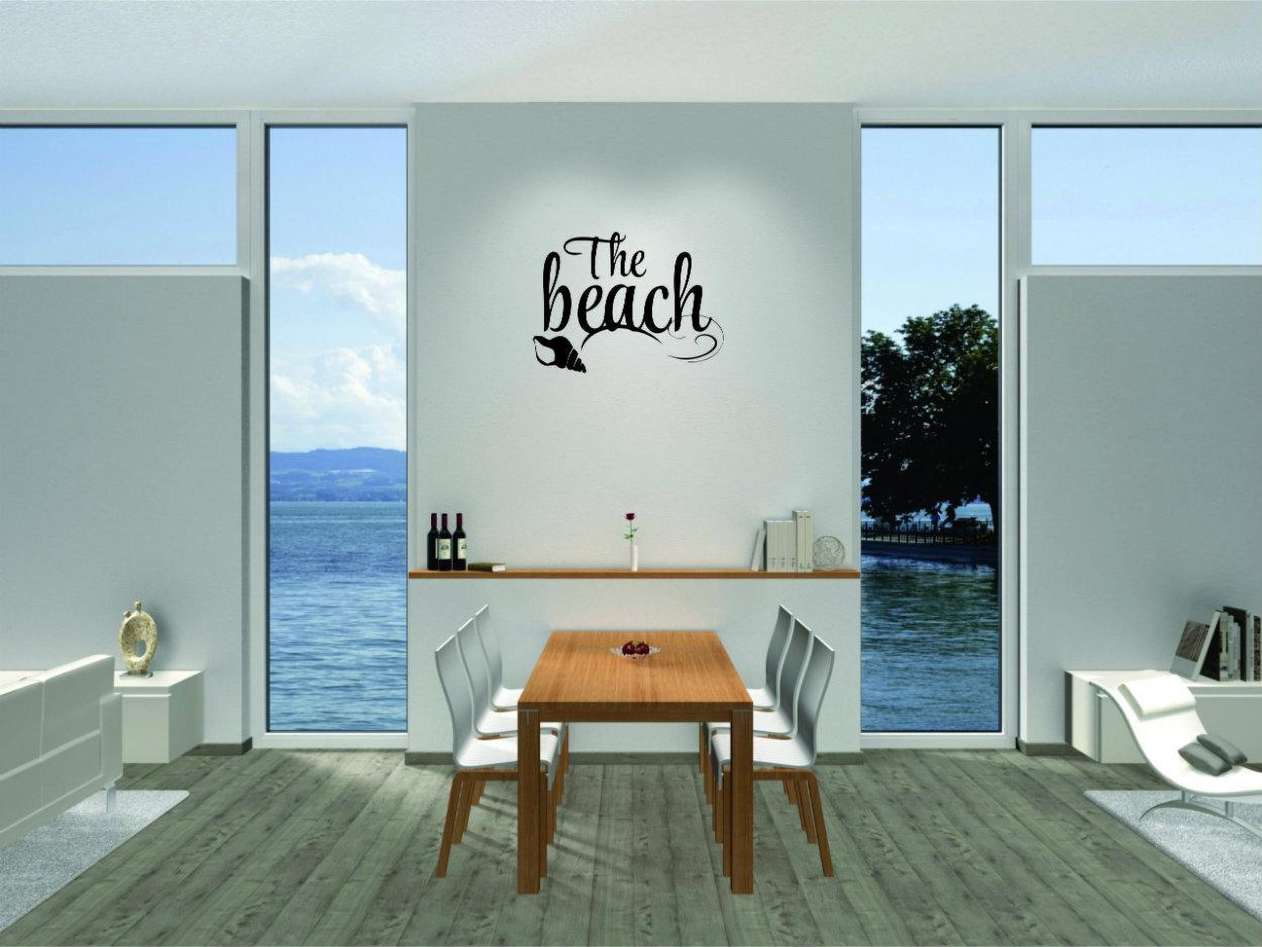 Wall Decal The Beach Ocean Inspired Cute Wall Art Decal Beach Themed