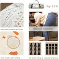thumbnail image 4 of Picnic Blankets, Boho Picnic Mat for Waterproof Foldable, 79x79 Extra Large Thick, Sandproof Oversized Outdoor Mat, for Parties, Camping, Park, Travel, Grass Gifts, 4 of 6
