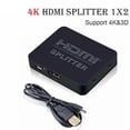 thumbnail image 3 of LOVEVER Amplified HDMI Splitter Equalizer Extends Cable Reach for Large Venues Splitter, 3 of 7