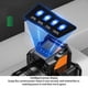 thumbnail image 5 of Inteprter Faro delantero recargable con Sensor ajustable, faro portátil para pescar, buscar al aire libre, faro impermeable, luz con Iluminación y accesorios Luz L9, 5 of 6