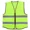 Fluorescent yellow, variant on ZHaobin Safety Vest Reflective High Visibility Vest with Pockets and Zipper Construction Work Hi Vision Railroad Airport Engineers Vest (Fluorescent orange,One size fits all)