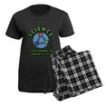 thumbnail image 5 of CafePress - Science It Works Whether You Women's Dark Pajamas - Women's Short Sleeve Print T-Shirt and Pants Dark Cotton Pajama Set, 5 of 7