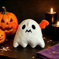 thumbnail image 4 of Bulk Halloween Ghost Plush Toys, 6 Assorted Mini Stuffed Ghost Figures, Non-Candy Trick or Treat Goodie Bag Fillers, Party Favor Gifts for Kids, 4 of 8