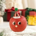 thumbnail image 2 of Mini Christmas Decoration Set Paper Apple Hat Craft Kit With Stickers Glue And Hair Balls For Festive Holiday DIY, 2 of 6